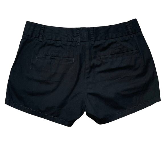 J Crew Womens Black Broken-In Classic Chino Shorts Size 2 - Picture 4 of 5